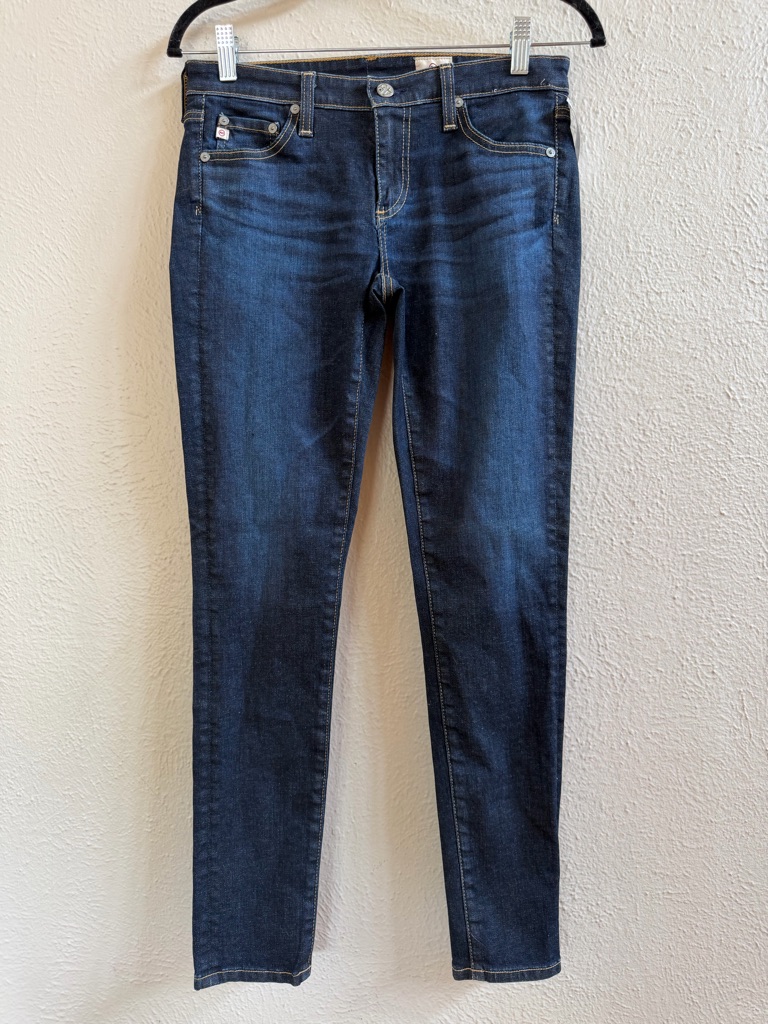 Ag Dark Denim Skinny Jeans Nwt